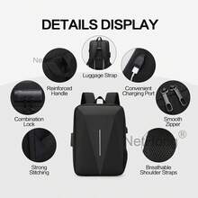 NetHong Men Women Boy Laptop Backpack Waterproof Rucksack Travel School Shoulder Bag - Multicolor - View 6