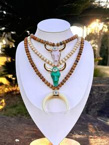 Italian Style Charms - Beige Horns - View 2