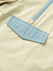 mini bala 男童柔软仿皮连帽衫防风柔软舒适时尚户外上衣 - 卡其 - 查看 8