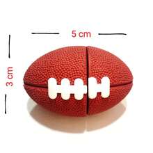 MEMORIA EXTRAIBLE USB 32 GB FORMA DE BALON DE FUTBOL AMERICANO ORIGINAL Y UNICA REGALO PERFECTO DEAL PARA AFICIONADOS Y COLECCIONISTAS PRACTICO Y DIVERTIDO PARA ALMACENAR INFORMACION, FOTOS, RECUERDO FACIL DE USAR GRAN CAPACIDADS - Marrón - Ver 4
