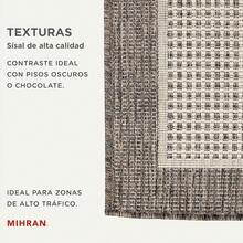 Alfombra beige para dormitorio con cubierta protectora|La alfombra perfecta para una decoración moderna y elegante del hogar.|Alfombra de Alta Calidad para Sala de Estar - Adecuada para Exteriores|Fácil de Limpiar - Aspiradora - con Guarda - Ver 3