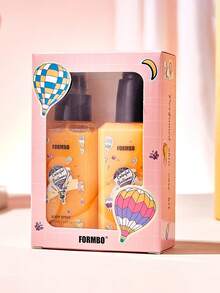 香氛礼盒套装 - 香氛润肤露和沐浴露，持久留香，滋养肌肤，深层清洁 - 彩色 - 查看 9