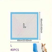 20pcs/40pcs (23.62inch*23.62inch) Disposable Baby Diaper Changing Mats, High Absorbency Waterproof Soft And Comfortable, 40pcs/Pack, Baby Shower Gift And Home Decoration, Quality Tear Resistant, Super Absorbent Mats For Adult Incontinence, Also Suitable For Elderly And Feminine Hygiene - Multicolor - View 8