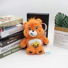 CARE BEARS 爱心熊许愿熊 9 英寸毛绒玩具，柔软可爱的收藏泰迪熊，送给孩子的理想礼物，欢呼熊，朋友熊，趣味熊，好运熊，熊，和谐熊，希望之心熊，大爱熊，分享熊，分享熊 - 多色的 - 查看 4