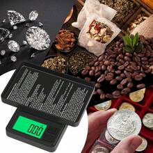 Báscula Digital de Bolsillo 1000g 0,01g [Nueva Versión], Diyife Mini Balanza Cocina Precisión, Portátil Báscula Electrónica Pantalla LCD, Función Tara, para Cocina, Joyería, Té, Levadura, Café - 1 - Ver 4