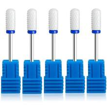 Bộ 5 hoặc 10 dụng cụ cắt gốm, mũi khoan móng, dụng cụ mài móng gel, dụng cụ loại bỏ lớp biểu bì, bộ giũa móng điện, phụ kiện - Nhiều màu - Xem 16