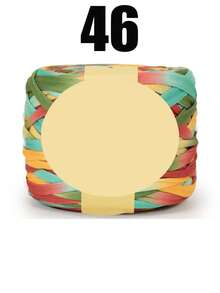 1/3 件 T 恤纱线,机织面料针织纱线,用于钩编和编织包、靠垫、玩偶、手工艺品钩编项目 - 彩色 - 查看 66