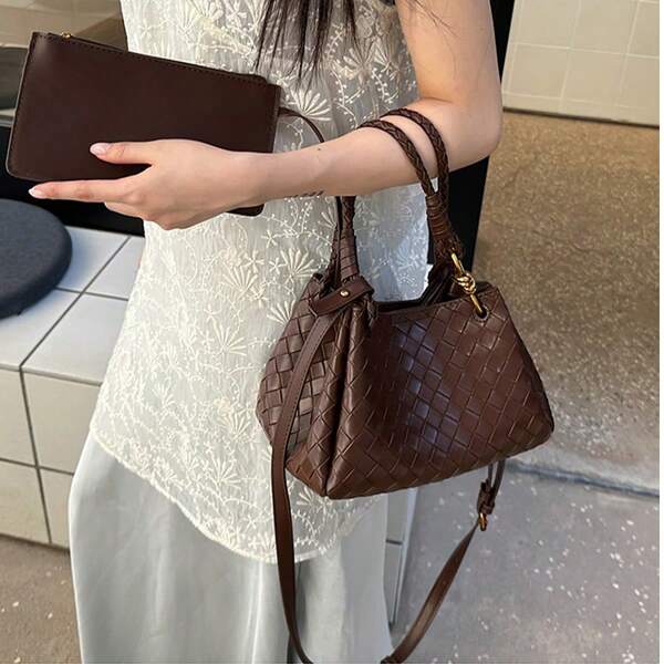 Umhängetasche, Handtasche, Mutter-Kind-Tasche, High-End-Beuteltasche für Damen, geeignet zum Einkaufen und für Partys