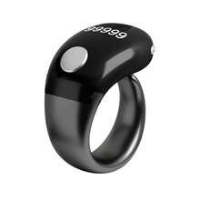 Smart Digital Ring Electronic Counter, Suitable For Outdoor Running And Indoor Workout, With Rosary Beads, Fitness Tracking (Long Press To Power On)