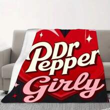 1PC Flannel Blanket, Machine Washable, Soft And Comfortable, Lightweight Polyester Blanket, Comfortable Air Conditioning Blanket, Home Decoration, Suitable For Giving Gifts To Friends In All Seasons, New Year's Day And Halloween, Suitable For Sofas