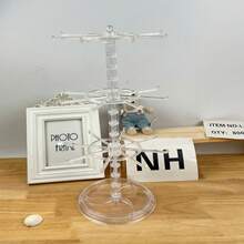 Keychain Holder Rack, Small Pendant Display Rack, Storage Rack, Rotating Rack - 2 layers of rotation - View 18