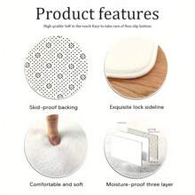 1PC Fun Quick Dry Bathroom Mat Absorbent Non-Slip Bathroom Rug Thin Starter Bathroom Floor Mat For Bathtub, Shower Room, Sink Home Bathroom Decor Floor Carpet Outdoor Rug Door Mat Summer Bathroom Accessories - Black and White - View 4