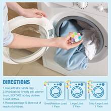 20/10/5/1片 七色网格洗衣香氛珠，持久清新添加剂，家居香氛洗衣珠，保持衣物洁净芬芳，适用于清洁衣物、窗帘、床上用品、家居装饰、圣诞节等，用量根据个人喜好而定。 - 彩色 - 查看 3