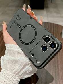 [定制] 个性化奢华 DIY 名字仿皮手机壳适用于 17 Air 17 Pro Max 16 15 14 13 12 11 Pro Max Plus 磁性无线充电镜头保护套，时尚，多彩，复古，可爱，简约，有趣，定制，个性化，独特，定制，送给他的理想礼物，送给她的理想礼物，男朋友，女朋友，家人，朋友，祖父母，情侣，周年纪念，生日，时尚，多彩，复古，可爱，简约，有趣，定制，个性化，独特，定制，送给他的理想礼物，送给她的理想礼物，男朋友，女朋友，家人，朋友，祖父母，情侣，周年纪念，生日，手机壳 - 灰色 - 查看 25