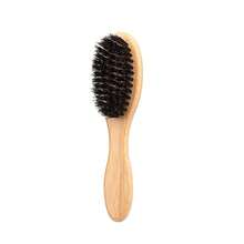 Boar Bristle Hair And Beard Brush For Men And Women, Unscented Mane Bristle Professional Barber Styling Brush For Thick/Thin Hair, Fade And Clipper Cleaning Comb, Slick Back Smoothing Tool ,Hair Styling Kit ,Hair Tool Kit