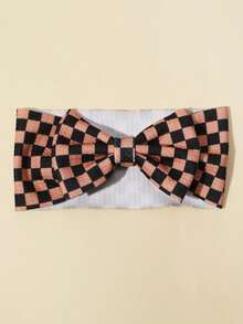 1pc Halloween Pumpkin & Bat Print Bow Headband For Baby Girls - Multicolor - View 6