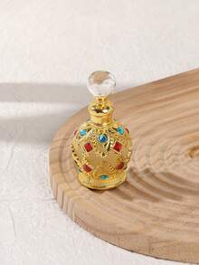 1Pc/1Set Light Luxury Metal Incense Burner, Middle Eastern Arabic Style Bakhoor Burner. Suitable For Home Decoration, Bedroom, Living Room (As Centerpiece), Office, Yoga Studio, Party, Creating An Elegant Atmosphere. It Can Also Be Used For Temple Decoration. This Aroma Burner Is An Ideal Gift For Holidays