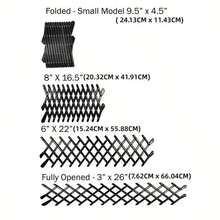 1pc Adjustable Breathable Mesh Pet Car Safety Barrier, Easy To Assemble, Durable Plastic Dog Window Guard - Ensures Reliable Car Ventilation Safety - Breathable Mesh Dog Window Protector, Available In Small And Large Sizes