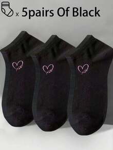 100只/80只/50只/30只/20只/10只/8只/4只装 舒适、吸湿排汗、抗菌、透气针织内衬袜 - 母亲节礼物，男女通用，长袜，吸汗防臭，弹性柔软，时尚纯色，适合春、夏、秋、冬四季穿着，休闲、日常穿着、瑜伽/运动