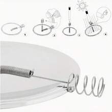 [热门选择] 1 太阳能户外打火机 - 防风防水，非常适合露营和生存设备，白色，应急点火器