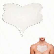 1 片硅胶唇贴可重复使用透明唇贴护肤工具 - 白色 - 查看 11