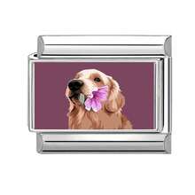 (Unassembled Product) 1 Pc DIY Creative Jewelry Accessories, Cartoon Cat Dog Animal Element DIY Bracelet Necklace Ring Anklet, Fashionable Exquisite Cute Handmade Modular Bracelet - M292313 - View 18