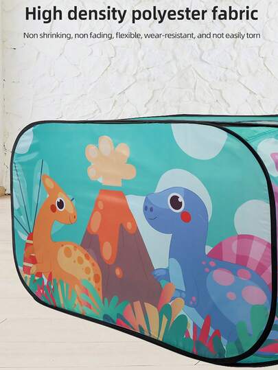 儿童室内外游戏帐篷，无需工具即可安装，便携式设计，多种卡通图案可选，易于折叠和收纳，深受男孩女孩喜爱，适合嘉年华、复活节、儿童节、生日等派对装饰。