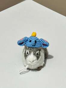 仓鼠草帽，仓鼠宠物小帽子，宠物仓鼠服装帽子，圣诞草帽可调节泰迪仓鼠头饰，泰迪仓鼠服装鹦鹉头饰，玄凤鹦鹉，豚鼠配饰