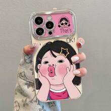 New Instant Transformation IPhone 17 Series Large Window Electroplated Phone Case Compatible With IPhone 17 Air/16/15/14/13 Pro Max, 17/16/15/14/13 Pro, 12/11 X/XS Max Protective Case With Shock-Absorbing Soft Shell Full-Coverage Protection - 銀色 - 查看 1