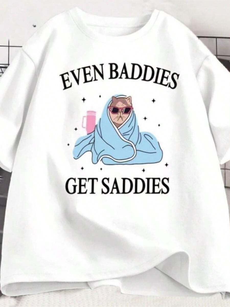 MICKEYS Minnies Tee Fashion Creative Print T-Shirts Cartoon Toy Storys Girls Trendss Harajuku Style Women's Clothes Hipster Tops - 白色 - 查看 1
