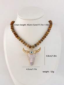 Italian Style Charms - Beige Horns - View 5
