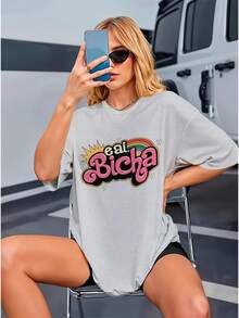 Basic T-Shirt EAI Bicha LGBT Premium Unisex Ref-3695 - 灰色 - 查看 6