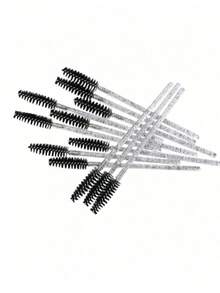 500 pezzi 100 pezzi 10 pezzi Applicatori monouso per mascara e sopracciglia, adatti per estensione ciglia e sopracciglia, colore nero