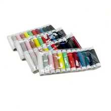 10 Rolls Of Mixed-Color Polyester Sewing Thread Set, Durable And Soft, Suitable For Hobbyists And Beginners - 彩色 - 查看 3