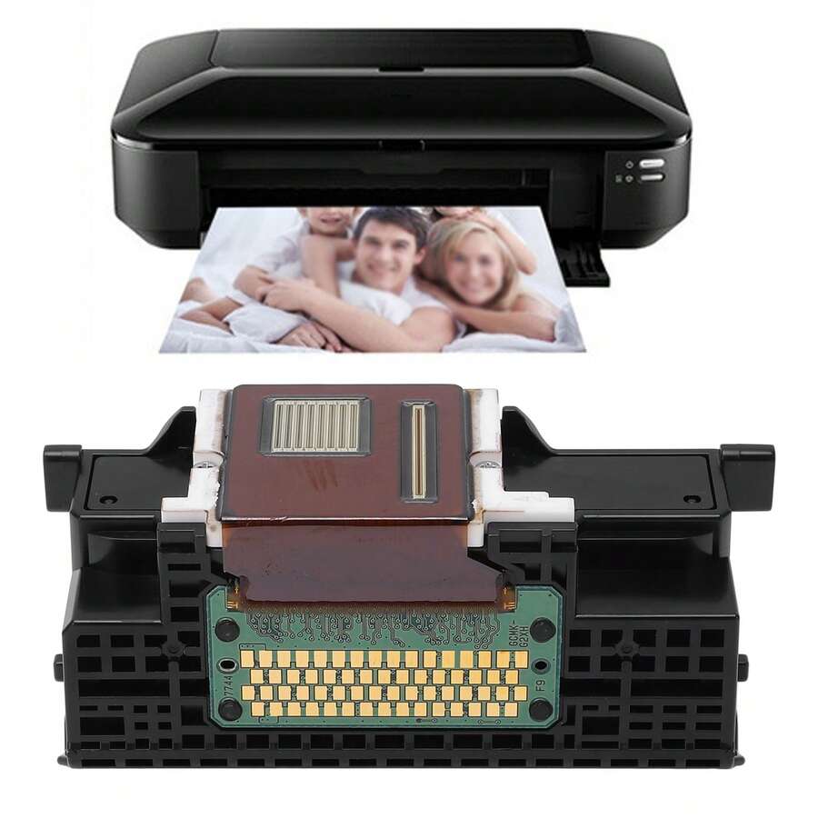 Compatible con el cabezal de impresión Canon QY6-0078 para impresoras MG6280/MG6180/MG8180/MG8280 (negro único). - Negro - Ver 1