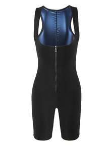 1 Stück Damen Fitness Yoga Schwitz-Sauna-Anzug, Workout Schwitz-Weste Bodysuit, Schweiß-verstärkende Sportbekleidung, leicht für den Sommer