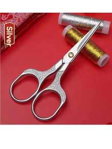1pc Crafting Scissors - With Protective Cover, Tailoring Shears Suitable For Embroidery And Delicate Paper Cutting, Ideal For Handicrafts, DIY And Daily Use - Great For School, Office And Travel - Multicolor - View 8