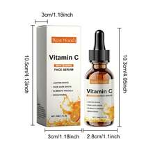 west&month Vitamin C Facial Essence With Hyaluronic Acid 30ml - Anti-Aging Serum To Help Reduce Dark Spots, Fade Fine Lines And Improve Skin Dullness, Moisturizing & Nourishing Formula For Brightening And Revitalizing All Skin Types - Màu vàng - Xem 5