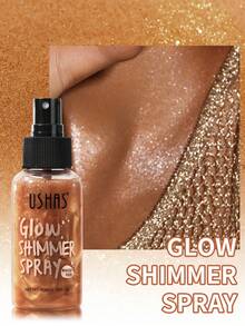 Ushas, Highlighting Facial Features, Body, Cheeks, Collarbones, Brightening Makeup, Shimmering Cosmetics, Long-Lasting Luster, Essential For Holidays And Parties - #2 - 查看 2