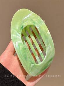 5Pcs Fashionable And Simple Flat Alligator Hair Clip, Women's Back Of The Head For Daily Leisure, Braided Hair Clip, Versatile And High-End Hair Accessories For Going Out, Mother's Day, Proud Month, Back To School Season, Thanksgiving, Christmas, Carnival, Holiday Gifts, Claw Clips, Hair Claws, Clips For Hair, Hair Slide, Hair Barrettes