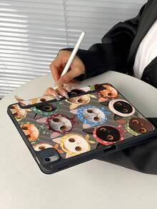 هذا الغطاء الخلفي الشفاف المصنوع من البلاستيك البلوري المطبوع بتصميم قطة كرتونية جميلة وطريفة مقاوم للصدمات ومناسب لأجهزة iPad الجيل السابع والثامن (10.2 بوصة) والجيل العاشر. يتميز بوجود فتحة لحمل القلم ويدعم وظائف النوم والاستيقاظ وطرق عرض متعددة. وهذه كلها هدايا رائعة لمناسبات عيد الهالوين والسنة الجديدة. - متعدد الألوان - مشاهدة 4