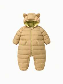 mini bala Baby 3-in-1 Daunen-Romper, weich, warm, wasserbeständig, gemütliche Winterbekleidung