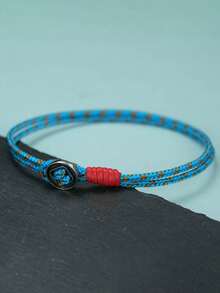 新款A级幸运绳手链 男士2毫米细绳布艺友谊饰品 情人节 - 男士極簡手繩 - 查看 5