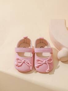 Zapatos para primeros pasos de bebé de 0 a 1 año, zapatos de bebé con lazo y cordones