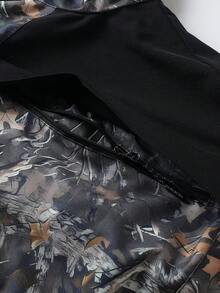 Men's Casual Long Sleeve Jacket, Men's Sportwear, Fashion Clothing - Green - View 6