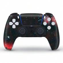 ملصق وحدة تحكم P5 قطعة واحدة، مقاوم للخدش، زخرفي لوحدة التحكم الرقمية والقرص، قابل للتطبيق على جميع أجهزة التحكم P5 (وحدة التحكم في الألعاب غير مشمولة)