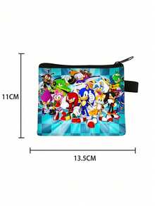 20 Styles Cartoon Anime Game Figure Image Originality Wallet Mini Storage Bag Cardholder Zero Purses Convenient To Carry