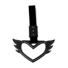 1 件 JDM 火车巴士手柄手带 Tsurikawa 戒指心形造型漂移吊饰带漂移汽车配件汽车吊带汽车内饰装饰