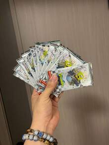 SPONGEBOB 1 件正版 KAYOU 海绵宝宝卡片 Fun Time Vol.1 特别包“星光岁月大冒险”收藏卡玩具礼物、派对礼品、圣诞节和万圣节小礼物 - 彩色 - 查看 1