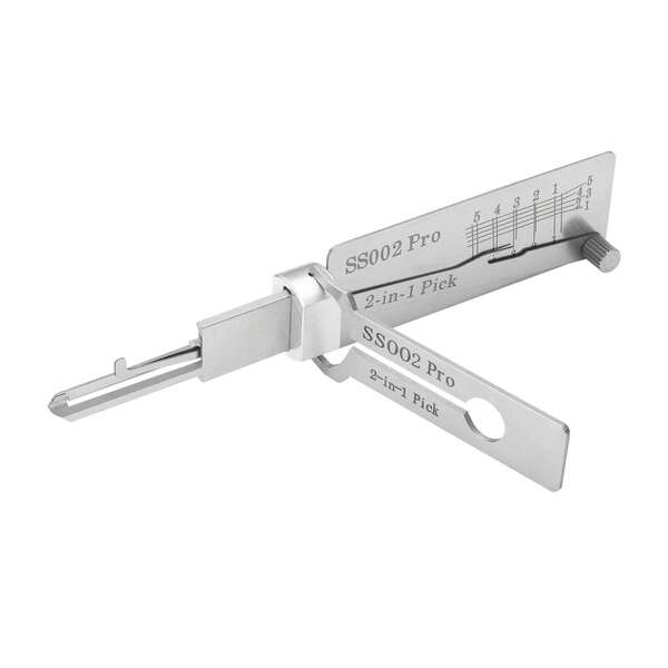 Conjunto de chaves de abertura SS002PRO para destrancar portas trancadas, suprimentos essenciais para chaveiro